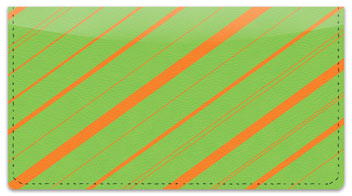 Colorful Pinstripe Checkbook Cover