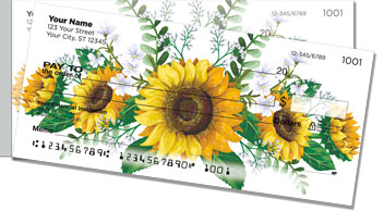 Sunflowers of Peace Side Tear Checks