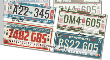 License Plate Side Tear Checks