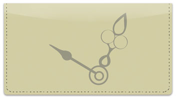 Clockwork Checkbook Cover