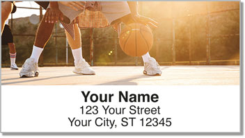 Basketball Address Labels