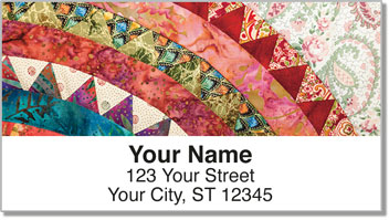 Cozy Quilt Address Labels