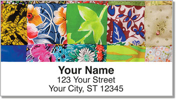 Quilt Pattern Address Labels