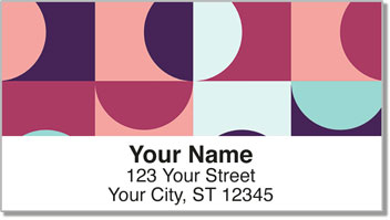 Semicircle Address Labels