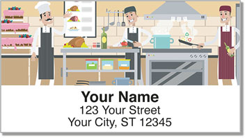 Restaurant Address Labels