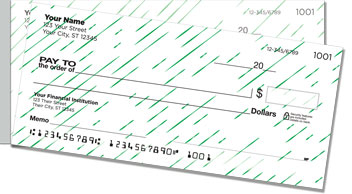 Dashing Diagonal Side Tear Checks