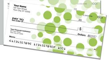 Dot & Swirl Side Tear Checks