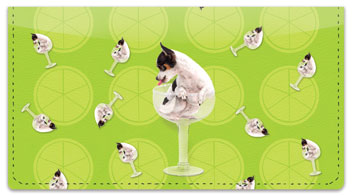 Chihuarita Seniorita Checkbook Cover