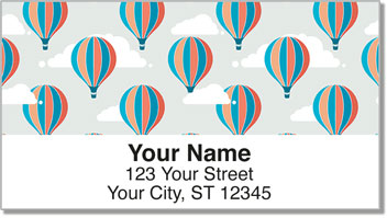 Balloon Race Address Labels