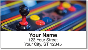 Seventies Fun Address Labels