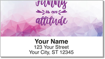 Attitude Address Labels