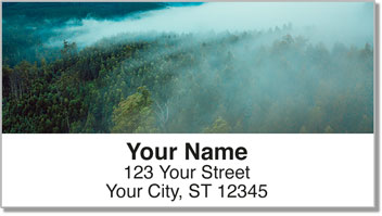 Foggy Day Address Labels