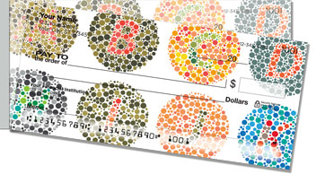 Polka Dot Perception Side Tear Checks