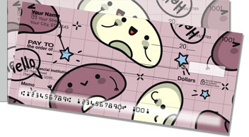 Cartoon Kidney Bean Side Tear Checks