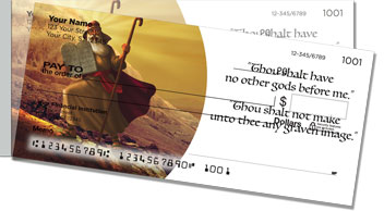 Ten Commandments Side Tear Checks