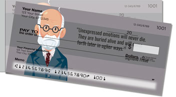 Sigmund Freud Side Tear Checks