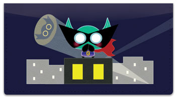Merry Go Goblin Checkbook Cover