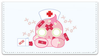 Strawberry Ghouleh Checkbook Cover