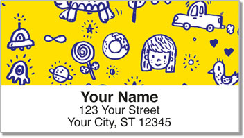 Mini Masterpiece Address Labels