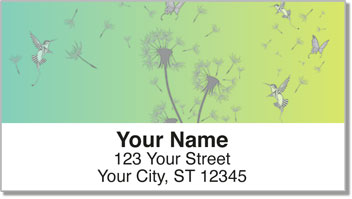 Flying Jewel Address Labels