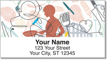 Party Chef Address Labels