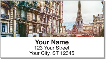Dreaming of Paris Address Labels