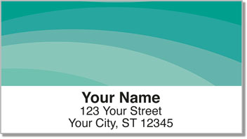 Calming Curve Address Labels