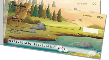 Storybook Landscape Side Tear Checks