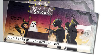 Halloween Art Side Tear Checks