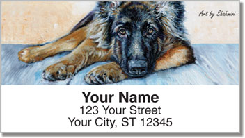 Shahmiri Dogs Address Labels