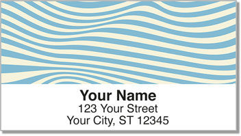 Retro Twist Address Labels
