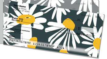 Petal Print Side Tear Checks