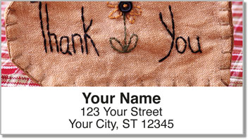 Words in Stitch Address Labels