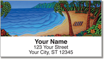 Hawaiian Flavor Address Labels