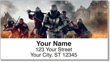 Medieval Address Labels