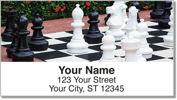 Lawn Game Address Labels