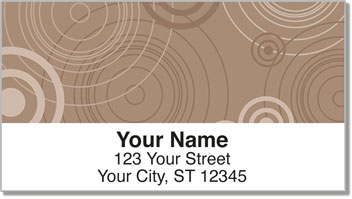 Retro Radar Address Labels