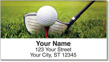 Golf Address Labels