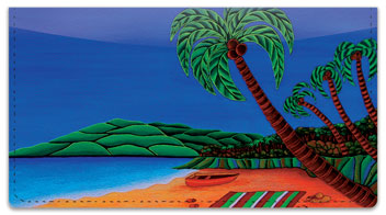 Hawaiian Flavor Checkbook Cover