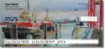 Watercolor Seascape Checks
