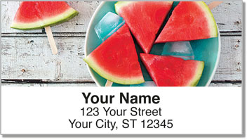 Summer Treat Address Labels