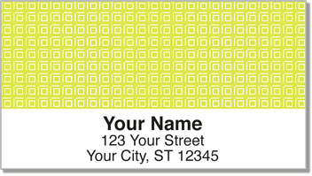 Simple Square Address Labels