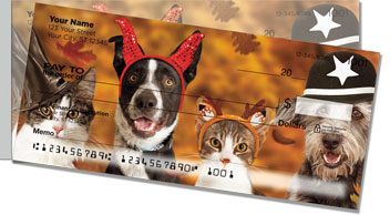 Pets in Costume Side Tear Checks