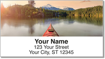 Kayak Address Labels