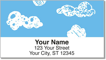 Cute Crayon Address Labels