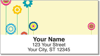 Flower Child Address Labels