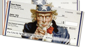 Uncle Sam & Friends Side Tear Checks