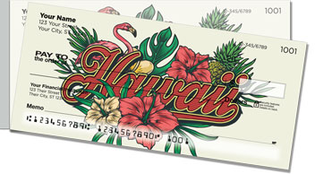 Hawaii Vacation Side Tear Checks