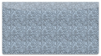 Blue Topographic Checkbook Cover