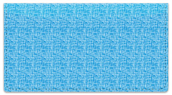 Blue Linen Checkbook Cover